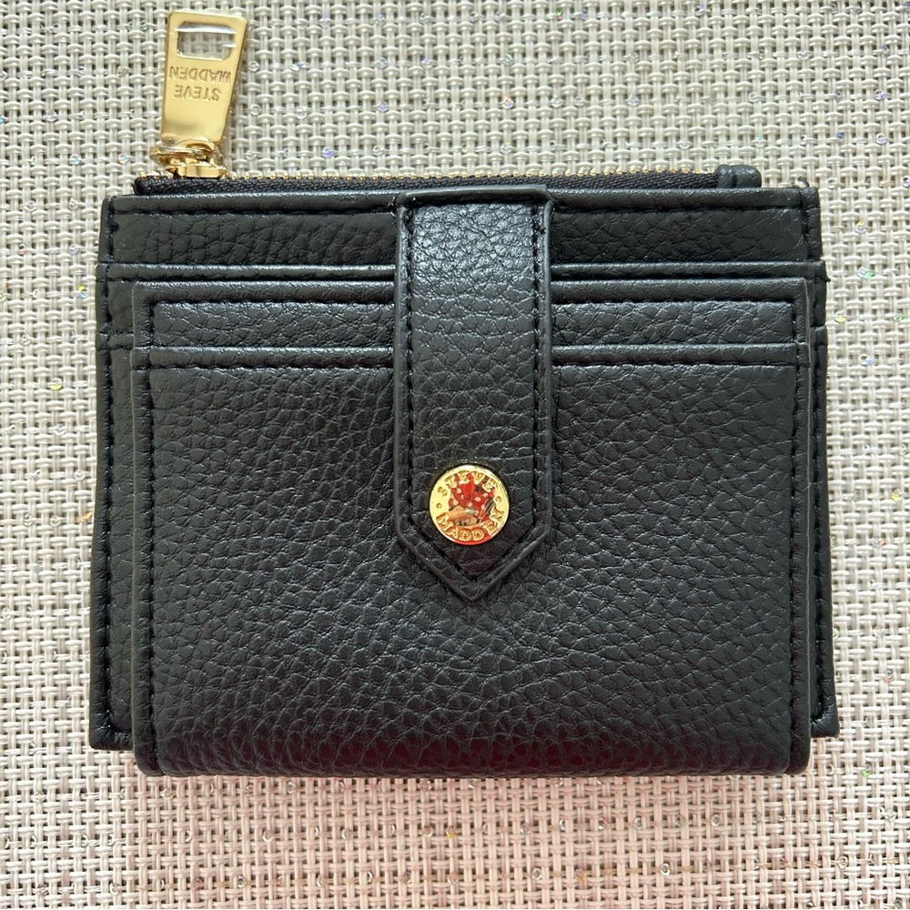 Steve Madden Black Bhayden Wallet